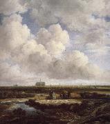 Jacob van Ruisdael, View of Haarlem with Bleaching Grounds